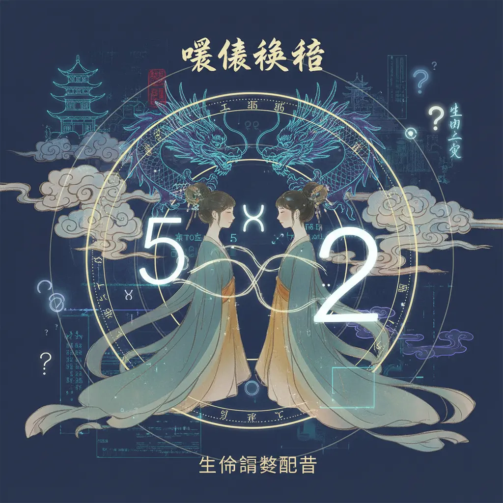 生命靈數配對 - 曖昧關係