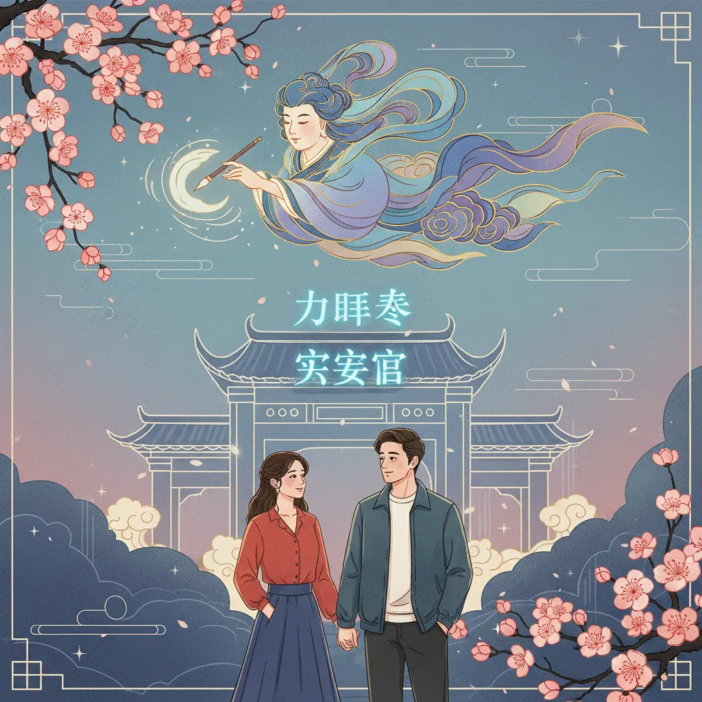 夫妻宮 - 右弼星