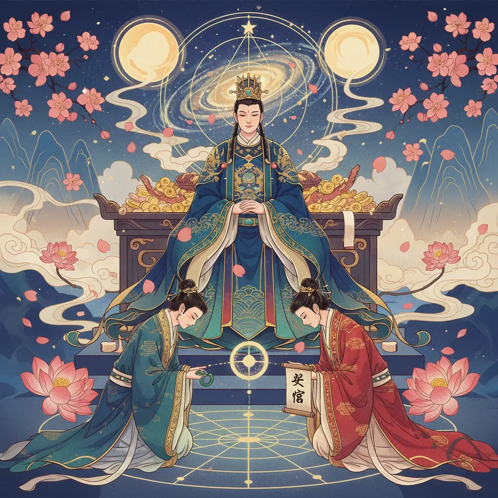 夫妻宮 - 天府星