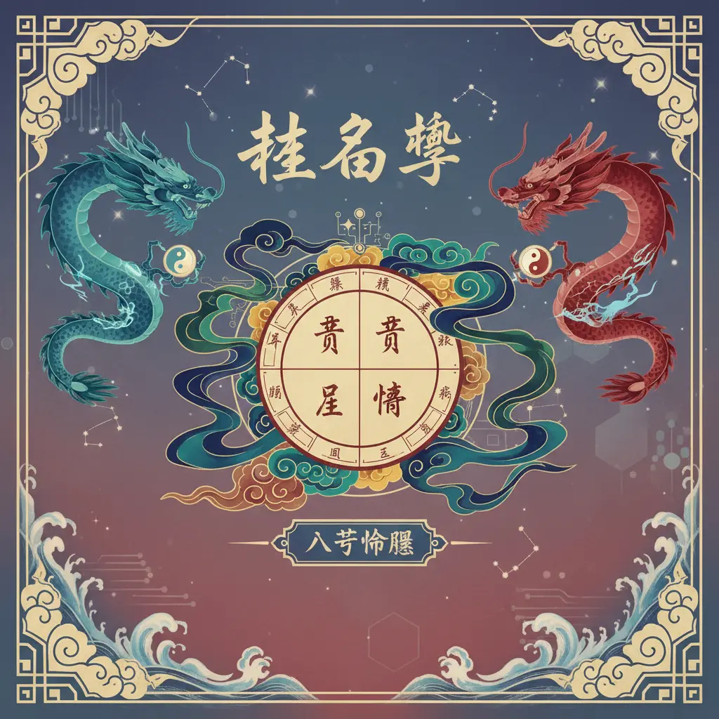 姓名學 - 八字命盤
