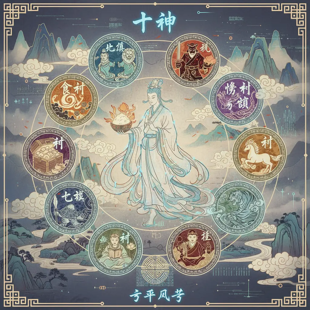 子平八字 - 十神