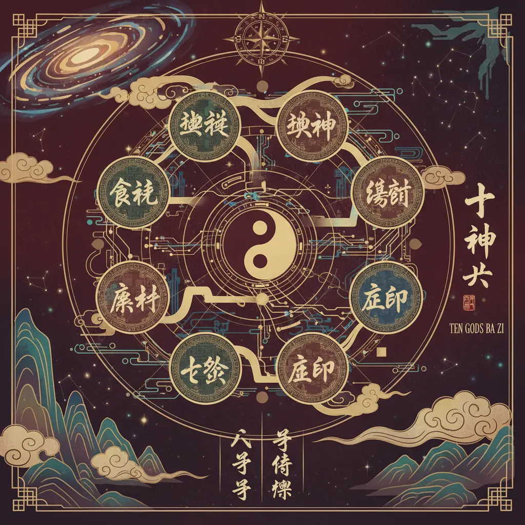 八字命盤 - 十神