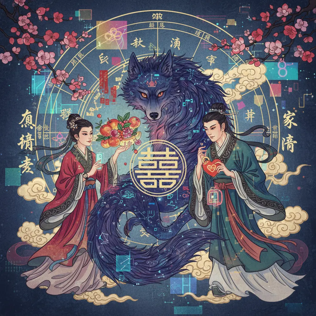 夫妻宮 - 貪狼星